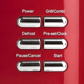 G3Ferrari G1015502 - Mikrovlnná rúra s grilom 1150W/230V 20 l červená