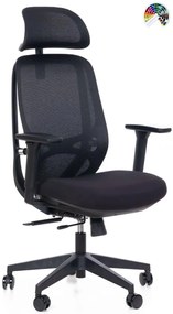 SEGO Kancelárska stolička ADAPTA čalúnenie MECAMED koženka