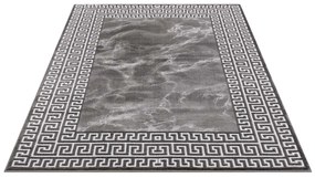 Dekorstudio Moderný koberec CHIC 502 - antracitový Rozmer koberca: 80x300cm