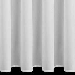 ZÁCLONA NA PÁSKE EVA MINGE ROSES, SADA 2KS 140X270 CM BIELA