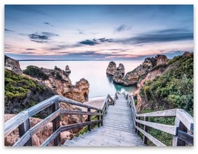 Obraz Styler Canvas Praia, 85 × 113 cm