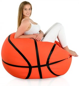 Sedací vak Basketbal ekokoža