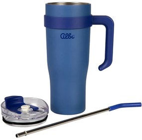 Albi Nehrdzavejúci termohrnček XXL 1200 ml, modrá