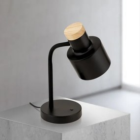 Orion - Stolová lampa GILI 1xE27/40W/230V čierna