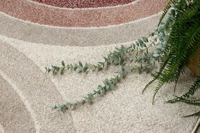 Koberec FUSION 0807 krémový / bordový