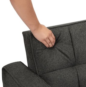 Kreslo pohovka VITO čierna