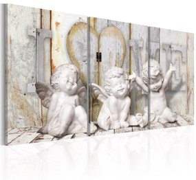 Artgeist Obraz - Angelic Happiness Veľkosť: 60x30, Verzia: Na talianskom plátne