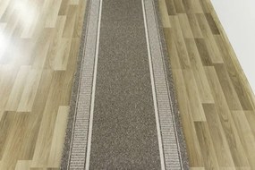 Protišmykový behúň Promenade 8714 - hnedý