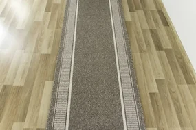 Protišmykový behúň Promenade 8714 - hnedý