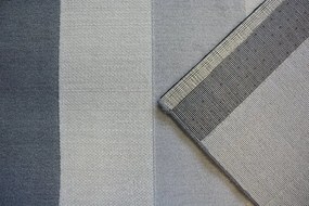 styldomova Sivý koberec scandi 18247/572 pruhy