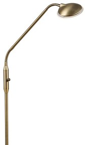 Moderná stojaca lampa bronzová vrátane LED - Eva