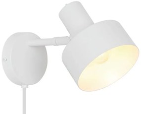 Nordlux Biele nástenné svietidlo Matis pre žiarovku E27 2512201001