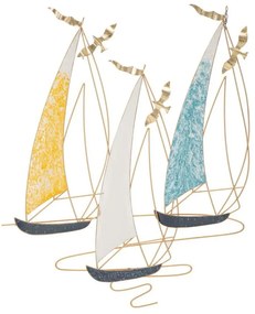 Kovová nástenná dekorácia 79x98 cm Vela – Mauro Ferretti