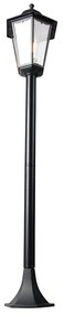 Inteligentný vonkajší stojaci lampáš čierny 120 cm vrátane WiFi ST64 - New Orleans
