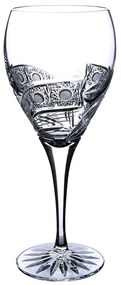 Onte Crystal Bohemia Crystal ručne brúsené poháre na červené víno Kométa 420 ml 2KS