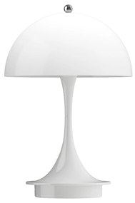 Louis Poulsen Prenosná lampa Panthella 160 V3 Opal White