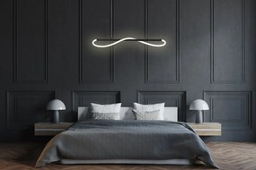 Toolight Toolight, LED závesné svietidlo 120 cm 60W APP853-CP LONG BLACK, čierna-biela, OSW-04030