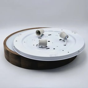 Brilagi - LED Stropné svietidlo CARVALHO 3xE27/60W/230V dub orech pr. 47 cm