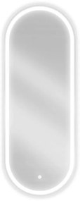 Mexen Bono, LED kúpeľňové zrkadlo s podsvietením 45 x 120 cm, 6000K, ochrana proti zahmlievaniu, 9816-045-120-611-00