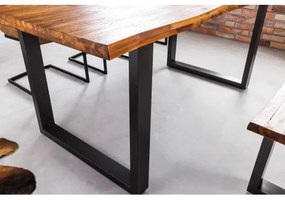 Jedálenský stôl 42047 180x90cm Masív drevo Acacia  - Komfort-nábytok