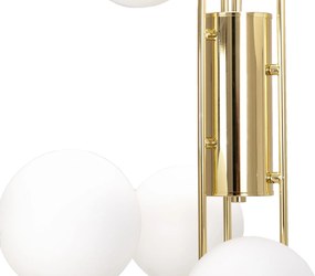 Toolight Toolight, stropné svietidlo 1xE27 APP1003-6CP, zlatá, OSW-05551