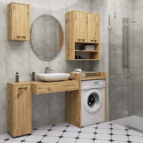 Kúpeľňová skrinka FIN I 30 cm dub artisan