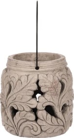 Betónový lampáš sivý FD6519