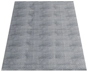 Ayyildiz Kusový koberec STYLE 8901, Sivá Rozmer koberca: 80 x 250 cm