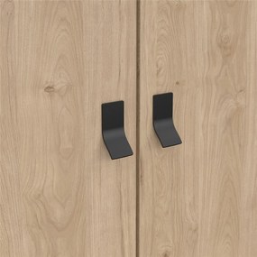 Šatníková skriňa v dekore duba v prírodnej farbe 150x200 cm Ry – Tvilum