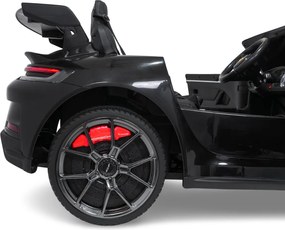 Ramiz Porsche 911 GT3 Čierna pretekárske auto pre deti