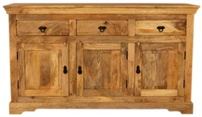 Komoda Guru 160x90x45 indický masív mango Mango natural