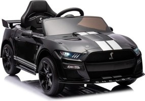 LEAN CARS Elektrické autíčko Ford Mustang GT500 Shelby čierne