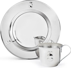 Detská jedálenská súprava 2 ks z nehrdzavejúcej ocele Miffy – Zilverstad