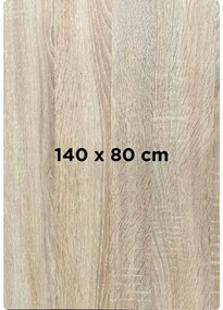 COMPACT 12 SONAMA LIGHT - STOLOVÁ DOSKA 140x80 cm