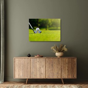 Sklenený obraz - Golf (70x50 cm)