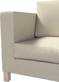 Poťah na sedačku Karlanda  (pre 3 osoby,nerozkladacia,krátky) farba produktu béžová látka zapletaná