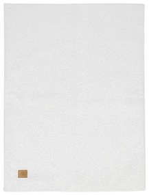 Biela detská deka z materiálu buklé 100x77 cm – Meowbaby