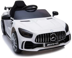 Elektrické autíčko Mercedes-Benz GTR biele