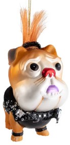 Vianočná ozdoba GLASSO psík 715105