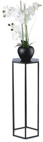 HowHomely Stojan na kvety 70x24 cm čierna 10-1613-70
