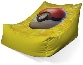 Sablio Sedací vak Lounge Pokemon ball Explózia - 80 x 95 x 50 cm