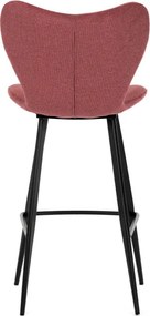 Barová stolička červená AUB-1068 RED2