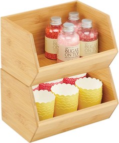 Bambusový organizér, úložný box, MINI CAJA