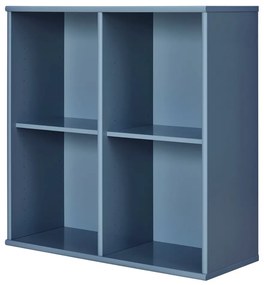 Modrá závesná knižnica 70x70 cm Mistral – Hammel Furniture