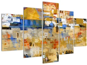 Obraz - Múr nárekov, Jeruzalem, Izrael (150x105 cm)