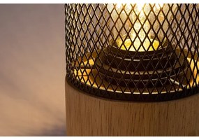 Rabalux 74040 - Stolná lampa CALLUM 1xE27/25W/230V buk