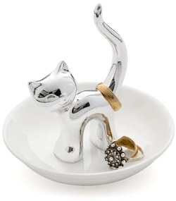 Porcelánový tanierik na šperky Cat – Balvi