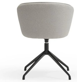 Svetlosivé čalúnené jedálenské kreslá v súprave 2 ks Add – Teulat