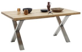 Jedálenský rozkladací stôl Brooklyn divoký dub II Rozmer: 220 (320) cm x 100 cm x 77 cm
