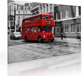 Obraz -Londýn s autobusom (70x50 cm)
